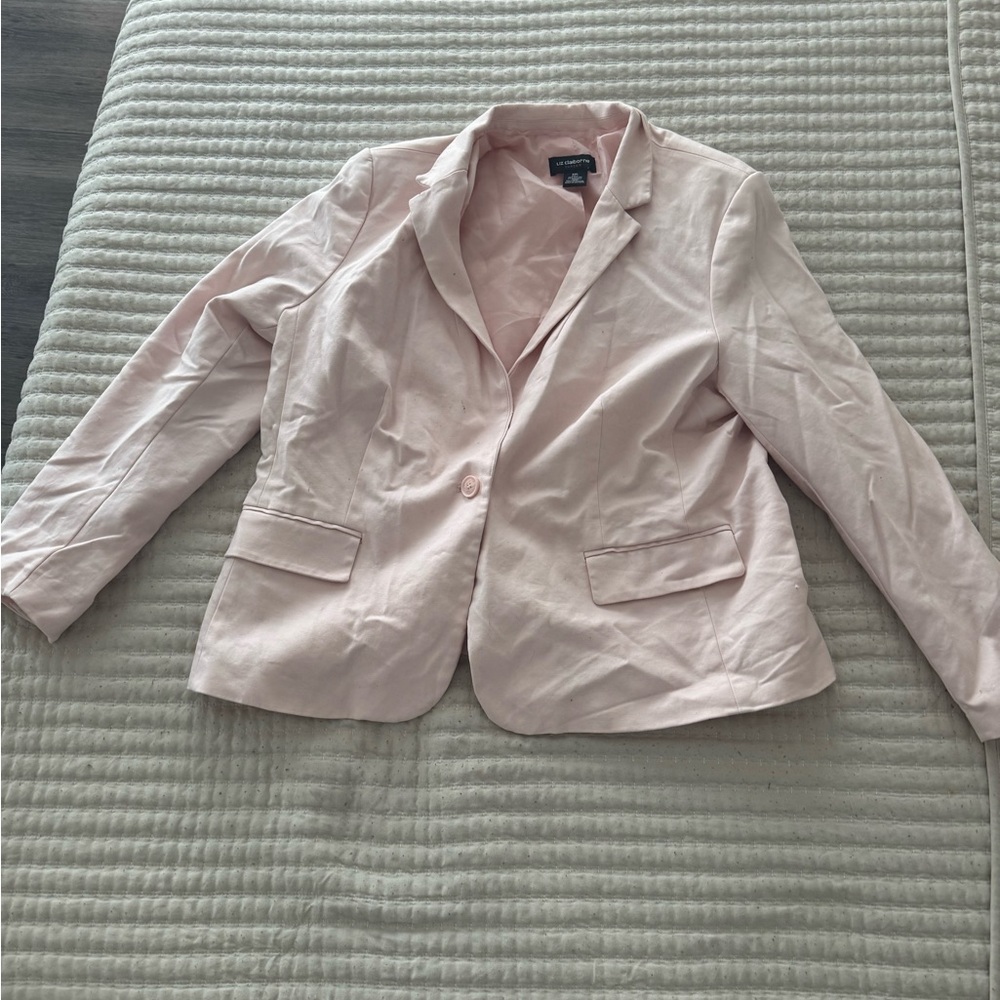 Liz Claiborne Light Pink Blazer